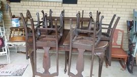  Wooden Table and Chairs 