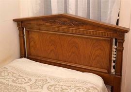 Vintage Twin Bed Wood Headboard (There are 2 of these.)