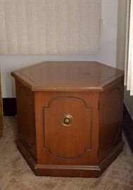 Vintage Cabinet End Tables (2)