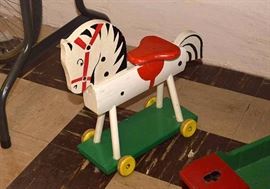 Vintage Children's Horse Riding Toy