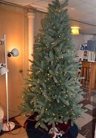 Artificial Pre-Lighted Christmas Tree