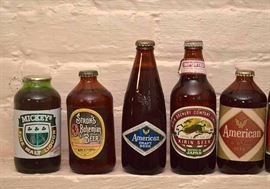 Collection of Vintage Beer Bottles (Unopened)