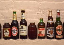 Collection of Vintage Beer Bottles (Unopened)
