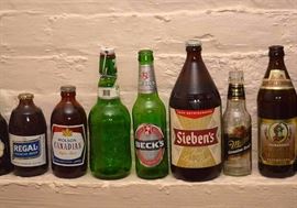 Collection of Vintage Beer Bottles (Unopened)