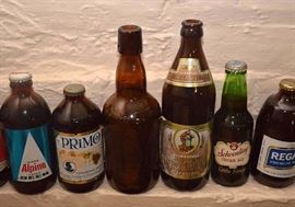 Collection of Vintage Beer Bottles (Unopened)