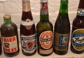 Collection of Vintage Beer Bottles (Unopened)