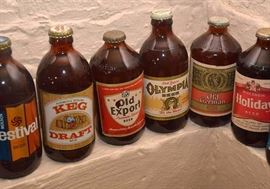 Collection of Vintage Beer Bottles (Unopened)