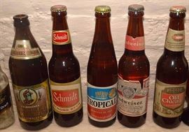 Collection of Vintage Beer Bottles (Unopened)