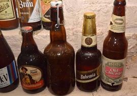Collection of Vintage Beer Bottles (Unopened)