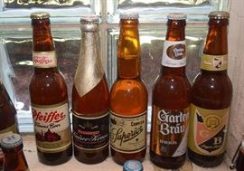 Collection of Vintage Beer Bottles (Unopened)