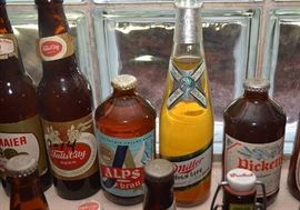 Collection of Vintage Beer Bottles (Unopened)