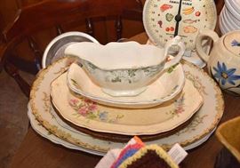 Vintage China Platters / Serveware