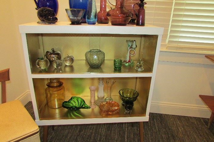 Glass Collection Art Glass, Decanters,  Empoli, Blinko. Murano. Fenton, Sommerso, 