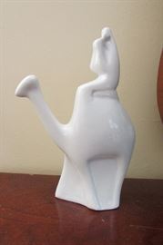 Mary and Baby Jesus on a Camel scuplture by world renowned scupltor Egyptian Hassan Heshmat
