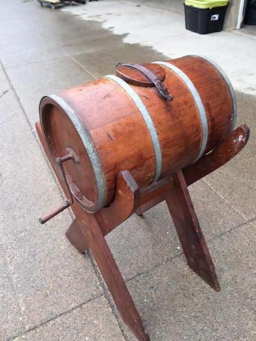 Barrel Butter Churn