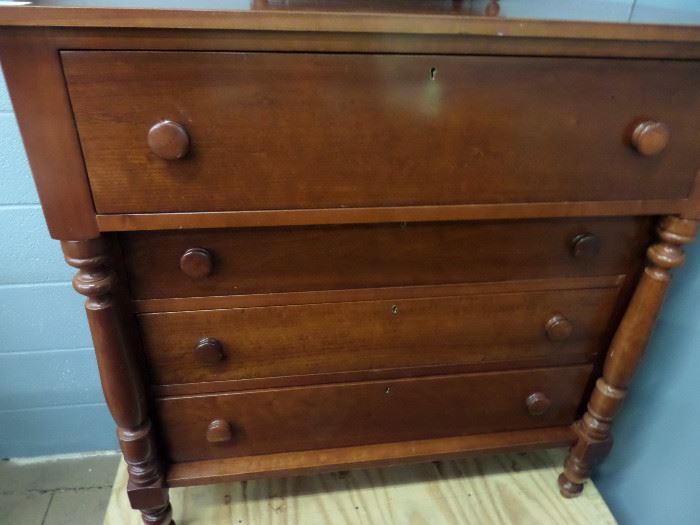 SIGNED KY MADE CHERRY CHEST