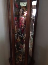 corner curio cabinet