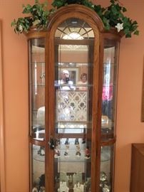 glass china closet
