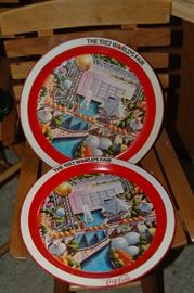 1982 Worlds Fair Trays
