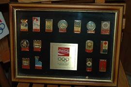 Winter Olympic Coca-Cola Pins