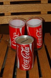 Coca-Cola Bank and glasses