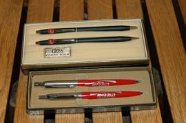 Coca-Cola pens by Cross and Parker NIB