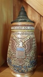 1776-1976 Annheiser Busch stein