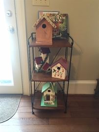 Shelf sold, bird houses available