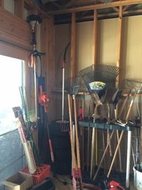 Stihl gas powered weed eater, pole saw, hedge trimmer and more!