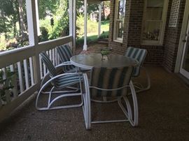 Would work on a patio, porch, or dock