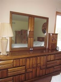 Lane Bedroom set, Queen set.  Nightstand, Headboard, dresser, armoire 