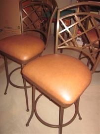 Bar Stools, Swivel chairs, complete