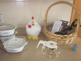 vintage Corelle, utensils 