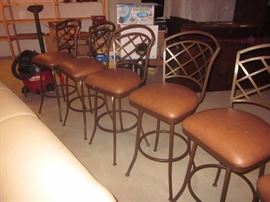 Bar Stools, 7, Swivel