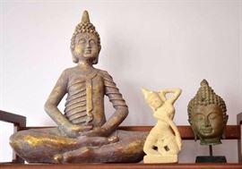 Selection of Asian Statuary, Figures, & Sculptures