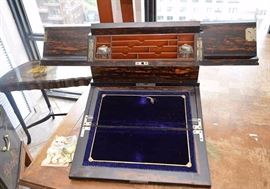 Interior of Writing Box