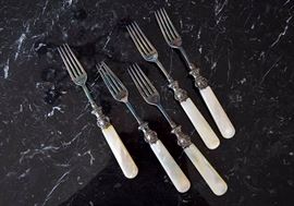 Vintage Mother of Pearl Universal L.F. & C. Flatware