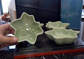 Green Japanese Bowls