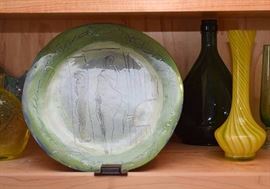 Art Glass & Art Pottery