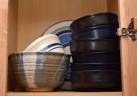 Assorted Dansk and Stoneware Bowls