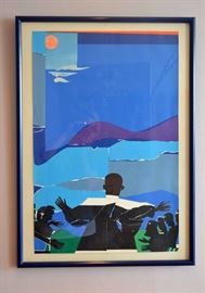  Romare  Beardon Art Poster 1960 hkl LTD