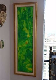  Oil on Canvas, Signed Bayo 87 