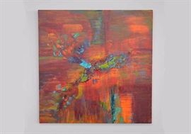  Oil on Canvas ,  Signed Baila Miller