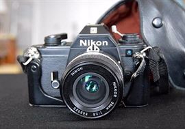 Nikon Camera with 35mm Lens