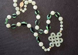 Jade Beaded Necklace