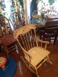 Child's rocking chair
