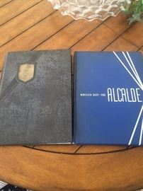1930 and 1961 Tyler High Alcaldes (yearbooks)