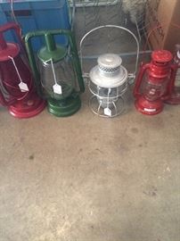 Variety of lanterns