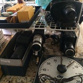 Dark room timer and other camera equipment