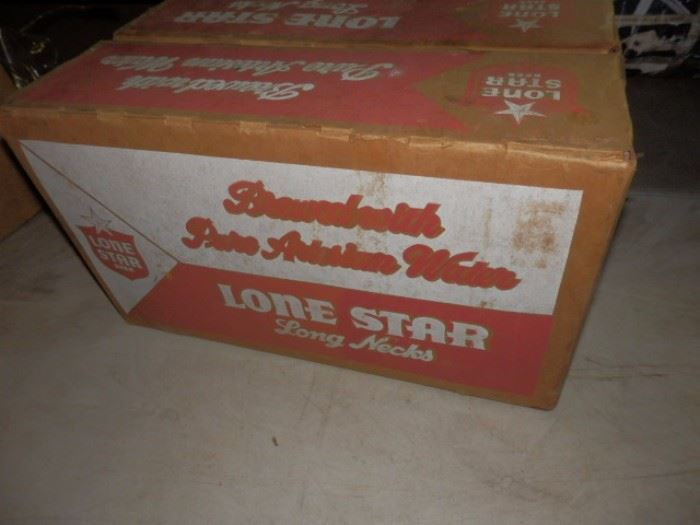 Lone Star Beer Wax Box